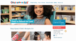 Desktop Screenshot of onceuponachildmodesto.com